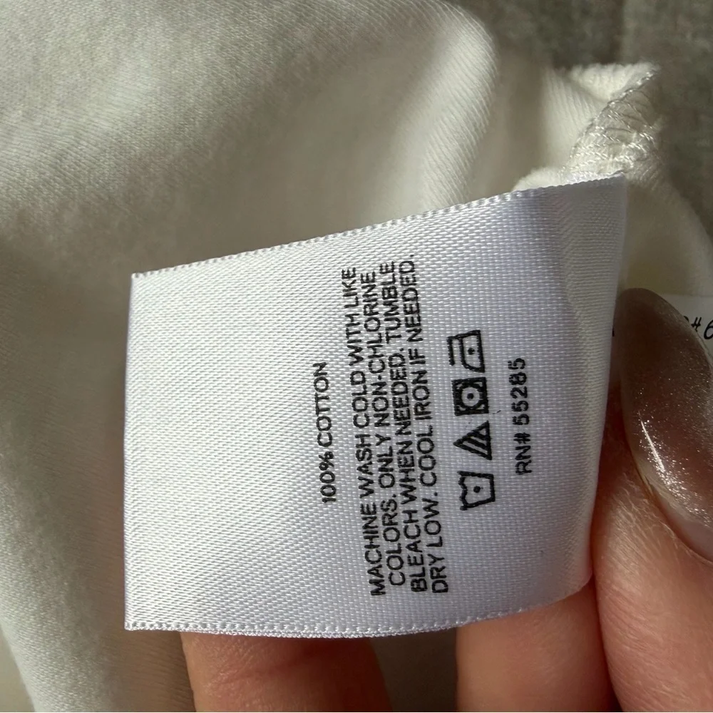 Express Cream Short Sleeve Tee - Picture 5 of 5